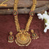 Classic Gold Plated Long Laxmi Hara Necklace Set 16863N - Griiham