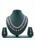 Classy Oxidised Necklace Set with pearls and with different colour stones Options 11937N - Griiham