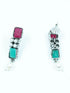 Classy Oxidised Necklace Set with pearls and with different colour stones Options 11937N - Griiham