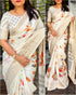 Cotton Semi-Silk Zari Jacquard Sarees With Running Blouse 23300N