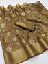 Cotton Semi-silk with Jacquard work border saree 20382N