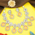 Designer Monalisa colored stones Necklace set - Griiham
