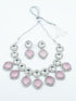 Designer Monalisa colored stones Necklace set - Griiham