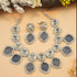 Designer Monalisa colored stones Necklace set - Griiham