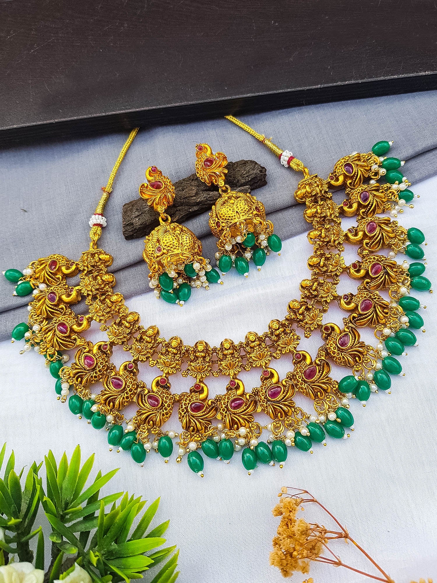 Designer Multicolor necklace set 8327N-1