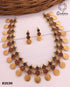 Designer Real kempu Multicolor necklace set 8353N-Necklace Set-Griiham-Multi-Griiham