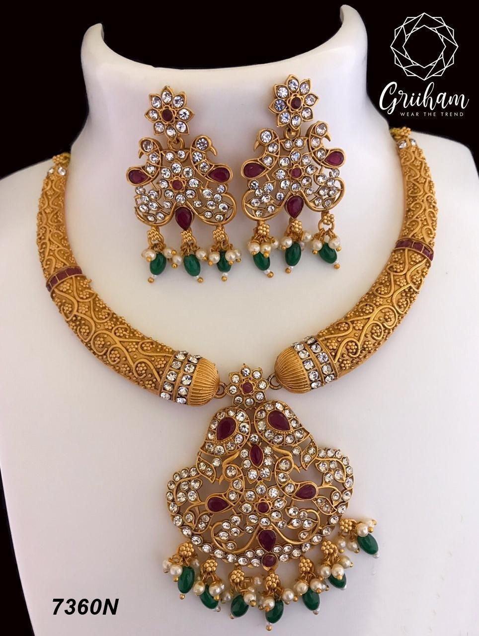 Designer necklace set 7360N