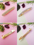 Designer  pearl Hair clips set of 2