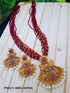 Devasree Collection Gold Plated Premium Exclusive Pendant Set PSN11-980-1876N