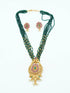 Devasree Collection Gold Plated Premium Pendant Set PSN10-645-1741N - Griiham