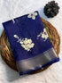 Dola Semi Silk with Jacquard border Saree 22711N
