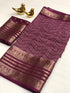 Dola Semi Silk with Jacquard border Saree 22727N