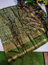 Dola Semi-silk Saree with foil Print all over Saree 20918N