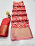 Dola Semi-silk soft Saree With Jacquard Border 21542N