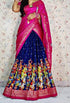 Dola Silk With Khajuri Crushed Lehenga(unstiched blouse) 17280N