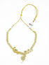 Exclusive Multi Colour designer Gold Plated Peacock Necklace set 12868N - Griiham
