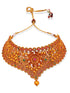 FREE Express Delivery classic collection real unpolished ruby/emerald Bridal Wear necklace set gr916 - Griiham