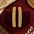 Gold Plated Set of 2 AD Bangles