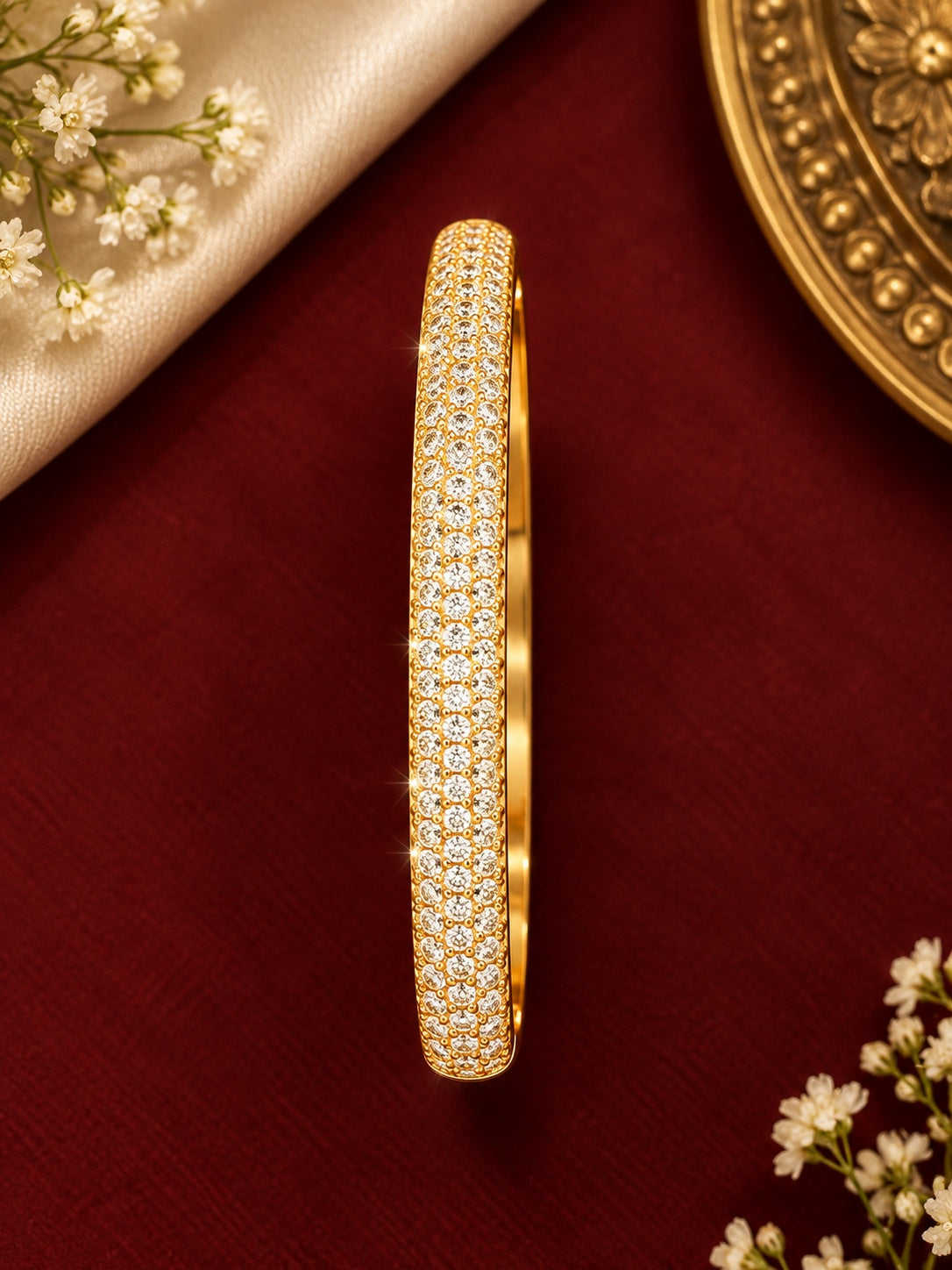 Premium Fancy AD Kada Bracelet