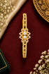 Gold Plated CZ Kada Bracelet