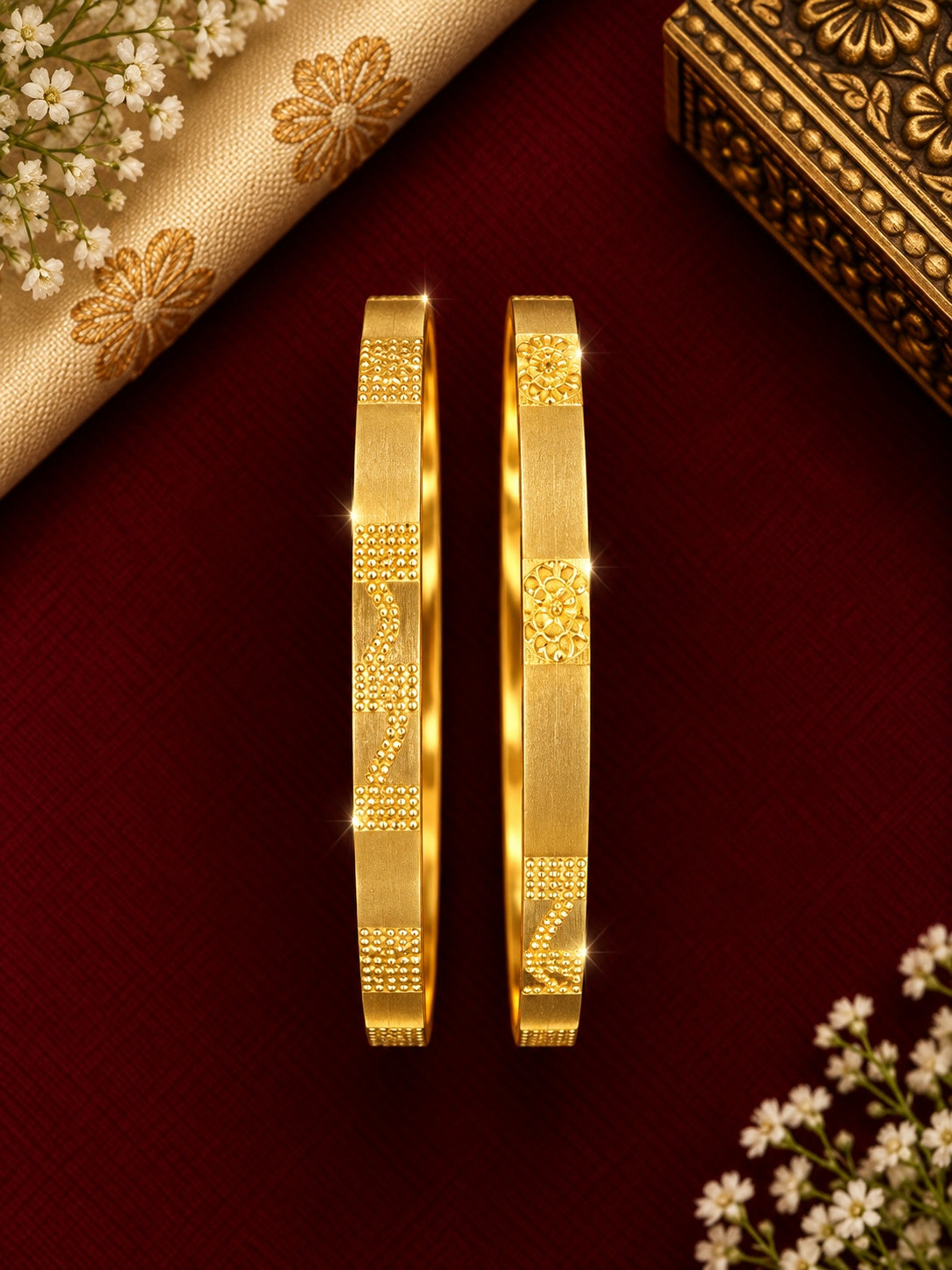 Set of 2 Panchloha Bangles