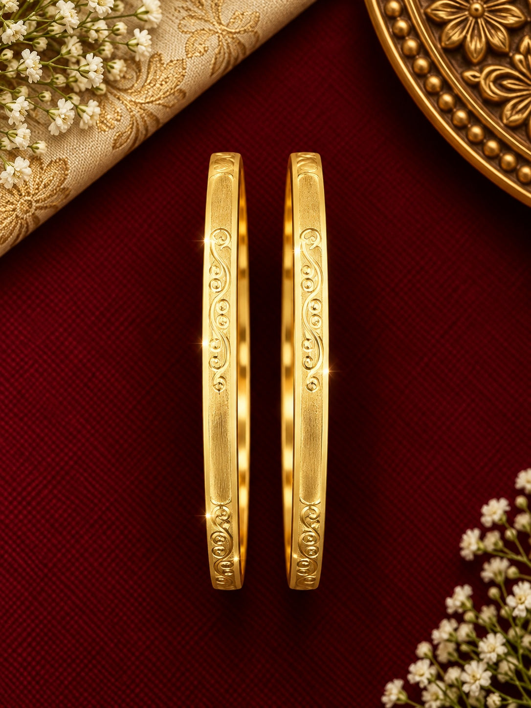 Set of 2 Panchloha Bangles