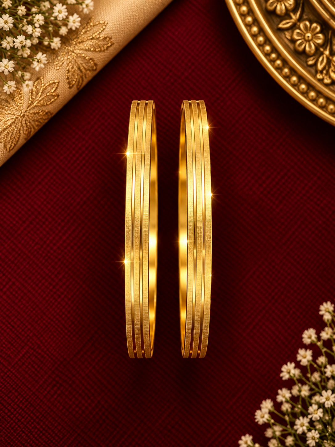 Set of 2 Panchloha Bangles