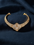 Gold Plated Adige Short Stiff Necklace without earring