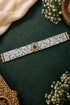 Gold Plated Swarovski Pearl AD Choker Necklace Set