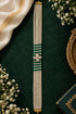 Gold Plated Swarovski Pearl AD Choker Necklace Set