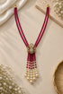 Two Layer CZ Mala Y design with mid Brooch Onion Colour