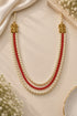 2 Line Pearl with Havala one line maala with Laxmi Mopu