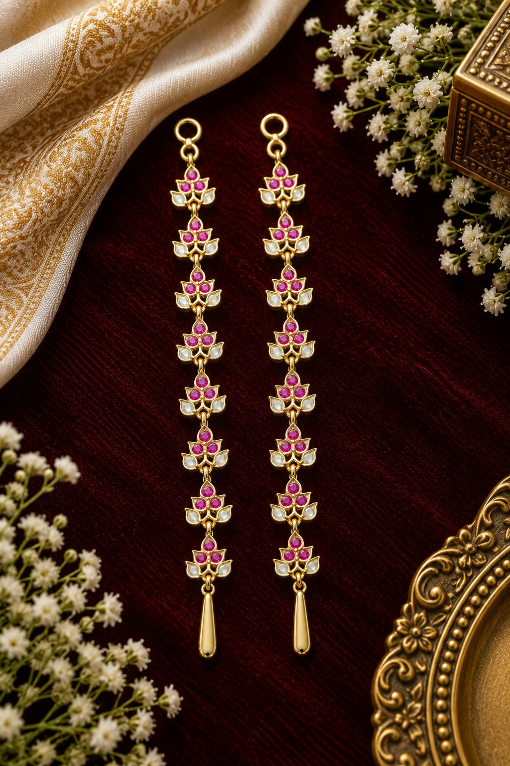 Red White Muthu Adige / Panchloha maatil