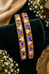 Purple Adige / Panchloha Butterfly Set of 2 bangles