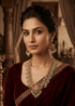Gold Plated Premium Short Jadau Necklace Set