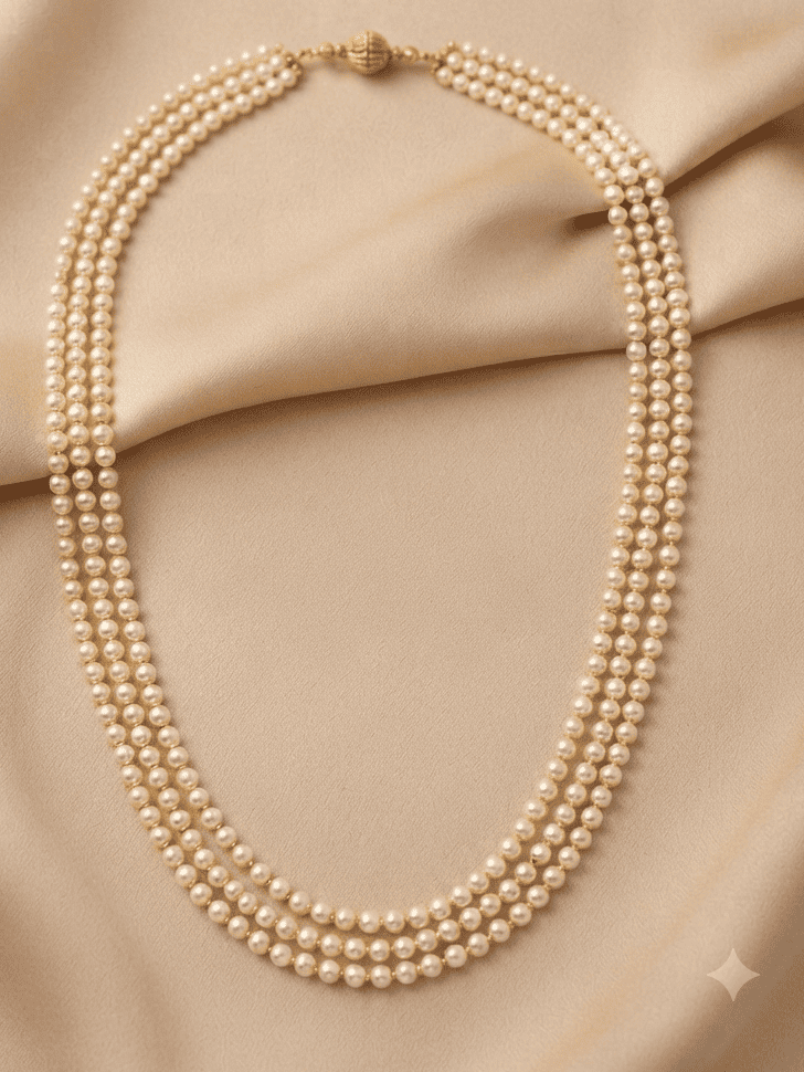Swarovski Pearls 22 inch Pearl Maala