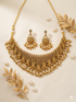 Gold Plated Premium Choker Necklace Set