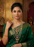 Gold Plated Ruby RED Combo AD Necklace Set short/long