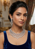 Gold Plated premium CZ Necklace Set