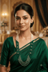 Premium 5 Line 4mm Pearl Hyderabadi Maala with Mopu
