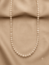 Single Line Fresh Water Pearl maala with certificate