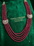 Premium 4 Line Onyx Stone Maala with CZ Mopu