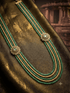 Premium 5 Line 4mm Hyderabadi Pearl Maala with Mopu