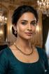 Gold Plated Short CZ Necklace Set