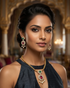 Gold Plated Short CZ Necklace Set