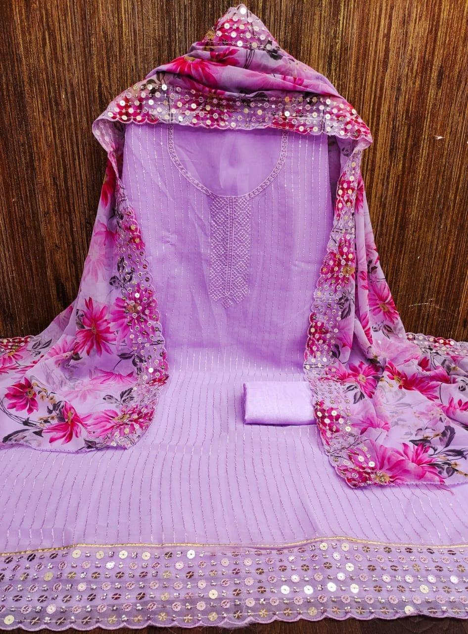 Georgette Dress Material 18020N - Griiham