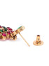 Gold Finish Designer Multicolor stones Necklace Set  22109N