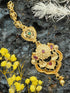 Gold Finish Hair Accessory Damini/Tikka Bridal Wear