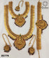 Gold Finish Kasu Laxmi Combo Bridal Sets 8577N-Necklace Set-Griiham-Griiham
