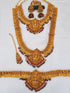 Gold Finish Kasu Laxmi Combo Bridal Sets 8577N - Griiham